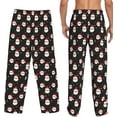 thumbnail image 3 of PISONIC Funny Mens Pajama Pants Lounge Men's Pajama Bottoms Soft Sleep Pants With Pockets Drawstring, 3 of 7