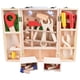 thumbnail image 4 of de herramientas para , jugue construcción Caja de almacenamiento de para juguetes de construcción Caja de herramientas de Hugo Los niños fingen jugar, 4 of 8