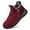 Red, variant on Ablanczoom Snow Boots Women Winter Warm Faux Fur Waterproof Slip On Comfort Woman Ankle Booties