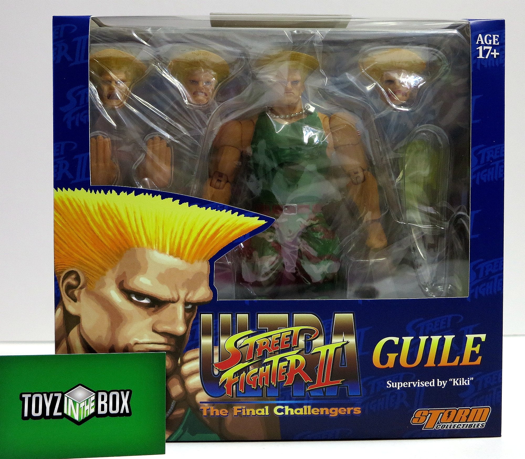 Street Fighter Guile 1:12 Scale Action Figure