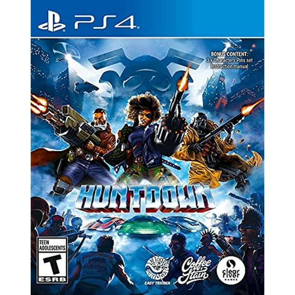 Huntdown Standard Edition for PlayStation 4 [VIDEOGAMES] PS 4