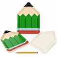 thumbnail image 7 of HOZVOMI Pencil-Shaped Disposable Plates for School Parties, Classroom Celebrations & Student Events - Fun and Versatile Snack Dish for Easy Clean-Up, 7 of 7