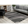 thumbnail image 2 of 8â€™ x 11â€™ Gray Modern Geometric Area Rug, 2 of 9