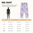 thumbnail image 4 of Lsque Tie Dye Print Women's Pajama Pants, Lounge Pant - Comfortable Home Wear,Elastic Waistband, Stylish Design-Small, 4 of 9