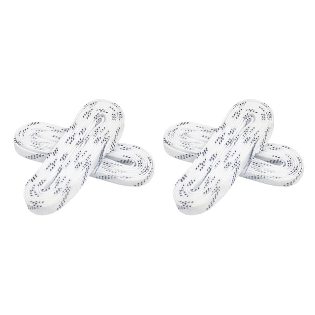 Advancent Cordones de zapatos para patines de hockey sobre hielo, cordones de mano resistentes al desgaste, accesorios para zapatos en línea, 96 pulgadas 2piezas