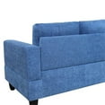 thumbnail image 3 of Star Home Living Corp Chris Microfiber Fabric Left Facing Sectional, 3 of 9