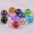 thumbnail image 2 of U8MO Round Glossy 6mm 8mm 10mm 12mm 14mm Crystal Glass Loose Beads for Jewelry Making-12mm 10pcs-Red, 2 of 9