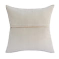 thumbnail image 6 of Laddha Home Designs Handwoven Color Block Throw Pillow - 20 " - Cream and Brown, 6 of 7