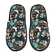 thumbnail image 1 of Balery Rottweiler Pantuflas de Casa de Felpa Silenciosas con Diseño Estampado, Zapatillas Cómodas Antideslizantes de Algodón para Interior-Large, 1 of 8