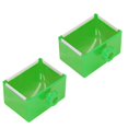 thumbnail image 4 of Pet Feeding Bowl Small Pet Food Feeding Bowl Pet Hanging Drinking Bowl Pet Feeding Trough 2Pcs Pet Feeding Bowl Easy Find Clean Plastic Material Prevent Biting Pet Feed Trough For, 4 of 8