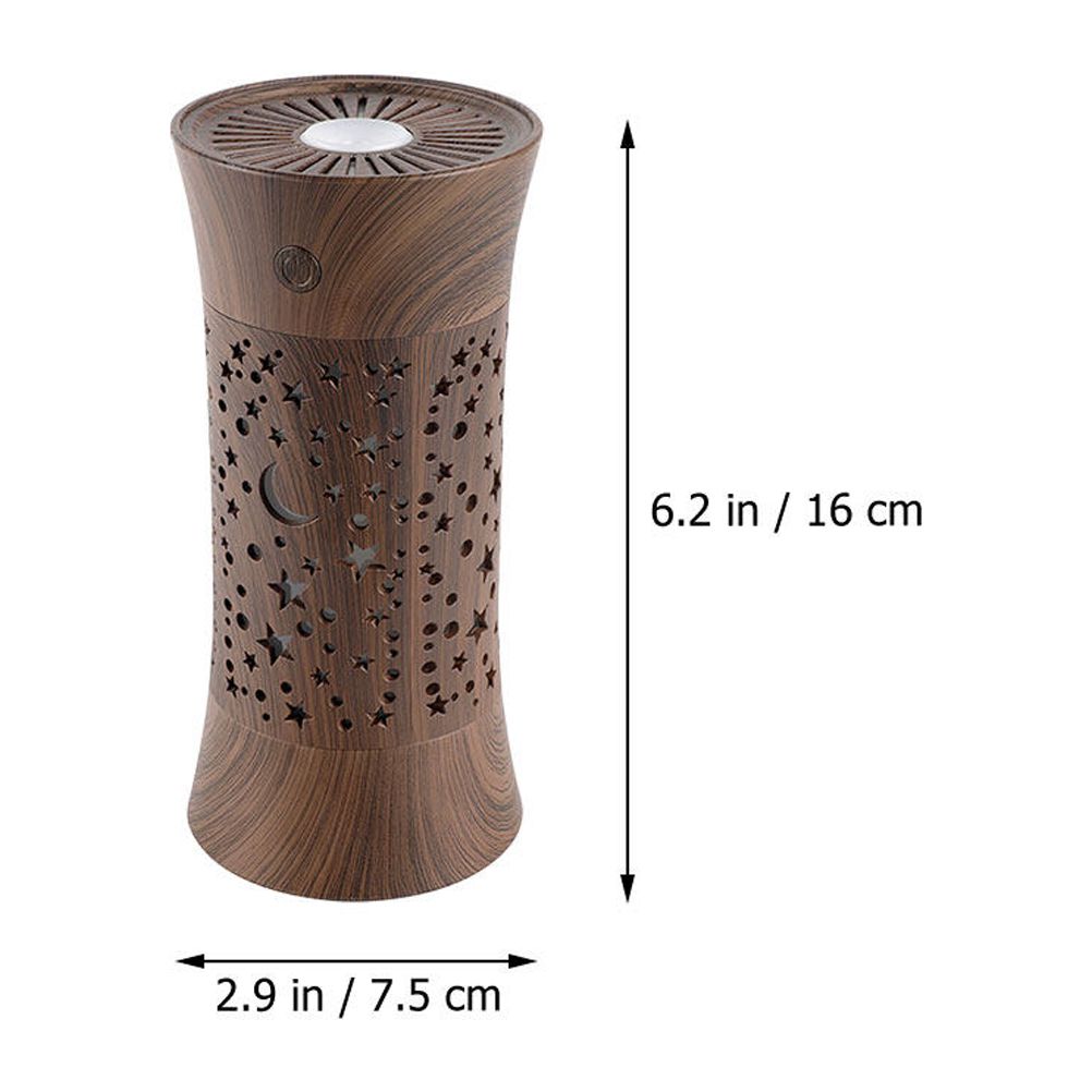 LIOOBO 1Set Portable Decorative Air Humidifier Lamp with Fine Mist and Warm Night Light for Home