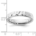 thumbnail image 5 of Sterling Silver Rhodium Ring, 5 of 6