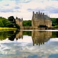 thumbnail image 3 of Bolokofsky, Ronald 20x20 Black Modern Framed Museum Art Print Titled - Chateau de la Bretesche, 3 of 5