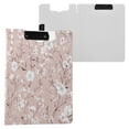 thumbnail image 2 of Iauyy Foldable Binder Clipboard, Waterproof & Scratch-Resistant, Dual Metal Clips, Holds 80 Sheets, 1 Pack,Vintage Floral Pattern, 2 of 8