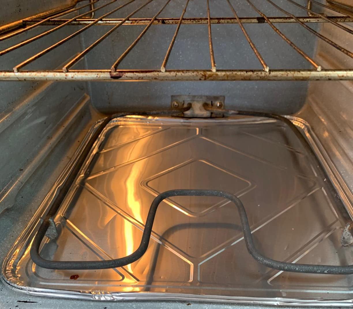 Set Of 30 Disposable Foil Oven Liners - 18.5 X 15.5 Inch Aluminum Drip Pan Tray For Cooking Baking Roasting And Grilling  Keep Your Clean