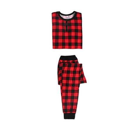

Liliz Christmas Family Matching Pajamas Set Long Sleeve T-shirt with Pants