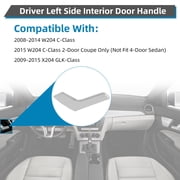 1pc Driver Left Side (Front or Rear) Chrome Interior Door Handle Kit Compatible With Mercedes-Benz W204 C-Class C180/C200/C230/C250/C280/C300/C350/C63 AMG X204 GLK-Class GLK250/GLK280/GLK300/GLK350