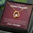 thumbnail image 5 of To My Granddaughter Never Forget Grandpa Forever Necklace w Message Card, 5 of 20