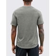 thumbnail image 5 of Pinspark Men's 3 Pack Workout Shirts Quick Dry Gym Athletic Shirts Moisture Wicking Short Sleeve T Shirts, 5 of 7