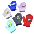 thumbnail image 3 of 6 pares de guantes de invierno para , de completa para de 5 a 12 años, colores , uso diario, duraderos, fáciles perfke Niños Guantes Invierno, 3 of 9