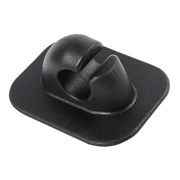 Soporte para remos de barco inflable, soporte para remos montado en cubierta, soporte para remos duradero Negro
