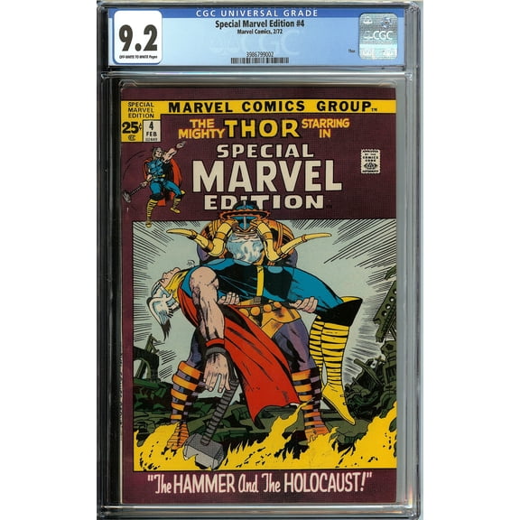 Special Marvel Edition #4 - CGC 9.2 Comic Book