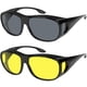 thumbnail image 1 of Gafas de sol Fit Over Yogo Vision, lentes polarizadas 100% UV para hombres y mujeres, 1 of 6