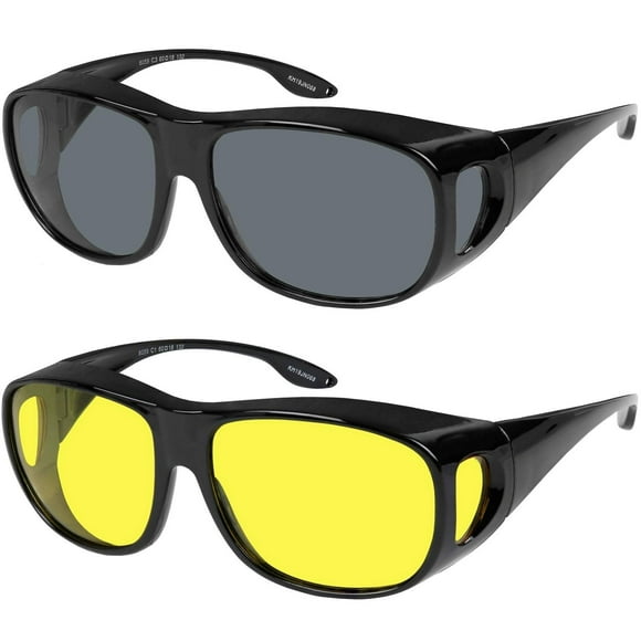 Gafas de sol Fit Over Yogo Vision, lentes polarizadas 100% UV para hombres y mujeres