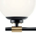 thumbnail image 4 of 55173BKCPZ Kichler Lighting Benno - 20W 4 LED Bath Vanity In Industrial Style-8.75 Inches Tall and 34 Inches Wide-Black/Champagne Bronze Finish, 4 of 6