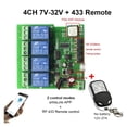 thumbnail image 1 of Smart Switch 4 Channel Wifi Relay Garage Rolling Door Lamp Motor Curtain Switch Inching Self-locking ,Easy to Use, 1 of 7
