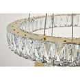 thumbnail image 6 of Monroe Integrated LED chip light gold Chandelier Clear Royal Cut Crystal, 6 of 7