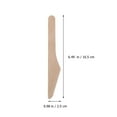 thumbnail image 2 of YSNOOWE Disposable Wood Kitchen Utensils for Family Gathering 6 Sets of 18 Pcs 6.5X1in, 2 of 6