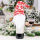 thumbnail image 1 of Navidad sombrero decorativo de punto bosque viejo conjunto de vino muñeco sin rostro tapa de botella de vino decoración de Año Nuevo 2024, 1 of 4