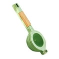 thumbnail image 1 of Lemon Citrus Juicer Strong Metal Wooden Handle Ergonomic Design Food Grade Coating Hand Juicer, 1 of 8