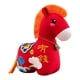 thumbnail image 3 of Mascota de recuerdo de caballo de peluche para Año Nuevo Chino, adorno de mesa Naranja Rojo 22cm, 3 of 8