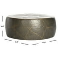thumbnail image 3 of SAFAVIEH Vernice Modern Solid Metal Coffee Table, Silver, 3 of 5