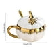 thumbnail image 4 of Aparatos de cocina, Accesorios de cocina, Utensilios de cocina, Utensilios de cocina Taza de cerámica Taza de calabaza de Halloween de alto valor Taza de café con tapa Tazón de cerámica, 4 of 6