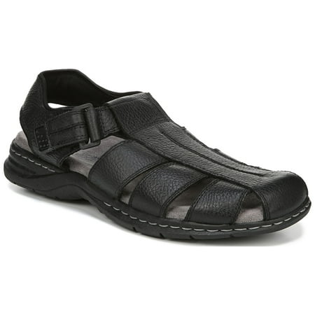 

Dr. Scholl s Mens Gaston Leather Casual Fisherman Sandals