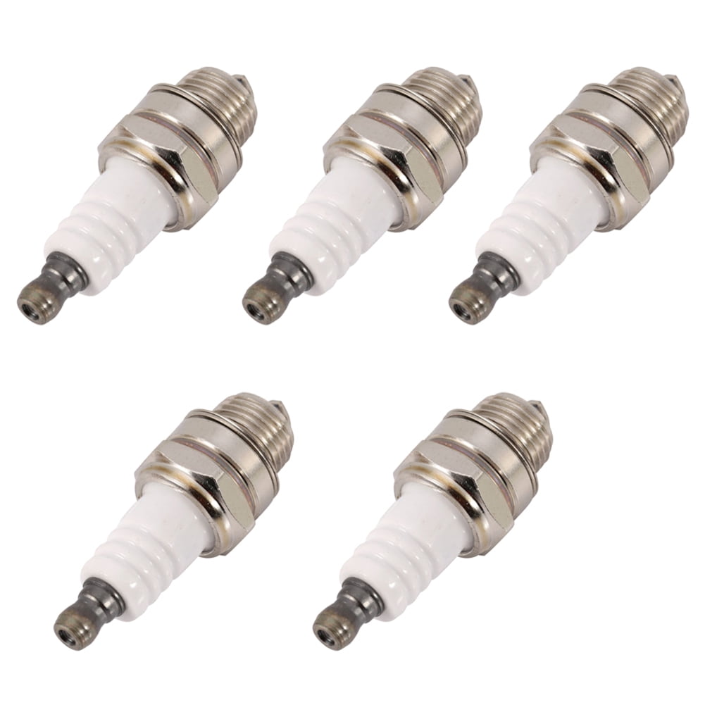 5pcs Universal Twostroke Lawnmower Sparking Plugs Brush Cutter Garden