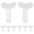 thumbnail image 1 of Shisuyan 5 Pairs False Lower Eyelash Stamp Tool Lower Eyelash Makeup Tool Reusable False Lower Eyelash Practice Assistant Lash Stamp, 1 of 9