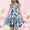 Multicolor L, variant on SGFCWSX Little Girls Dress Flutter Sleeve Floral Print Tiered A-Line Summer Casual Swing Dress for Kids Multicolor Size 6