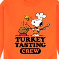 thumbnail image 3 of Peanuts - Turkey Tasting Crew - Men's Crew Neck Fleece Pullover, 3 of 7