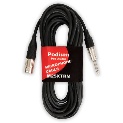 Cablevantage 25 Ft 25/' 25Ft Xlr Male Female 3Pin Mic Shielded Cable Microphone A
