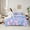 Red Pink White, variant on Homewish Cartoon Gingerbread Man 7-Piece Twin Bedding Set - Merry Christmas Xmas