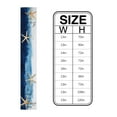thumbnail image 6 of Table Runner Dresser Scarves 36 Inch Long, Summer Starfish Beach Happy Place Linen Dining Table Runners Gradient Blue White Wooden Plank Tabletop Scarf for Wedding Holiday Party Kitchen, 6 of 7