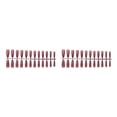thumbnail image 4 of Prensa extra larga Qarigey 24 piezas de uñas postizas sólidas duradero resistente a los arañazos NO1, 4 of 6