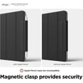 thumbnail image 4 of elago Smart Folio Case for iPad Pro 12.9 inch 6th, 5th, 4th Generation with Magnetic Clasp - Compatible with Apple Pencil - Black, 4 of 8