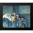 thumbnail image 2 of Cezanne, Paul 24x20 Black Modern Framed Museum Art Print Titled - The Peppermint Bottle, 2 of 5