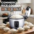 thumbnail image 3 of Arrocera comercial YOLLNIA 15L (84 tazas) 1750W, 3 of 8