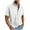 White, variant on Dagugfen Short Sleeve Shirts for Men Plus Size Button up Loose Comfy Business Casual Work Shirts Pocket